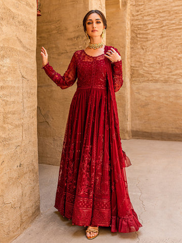 Gulaal Zaariya 01 Embroidered Chiffon Collection 2022 Online Shopping